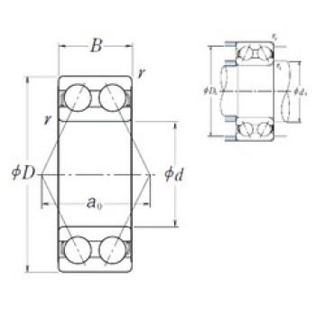 angular contact thrust bearings 5208 NSK