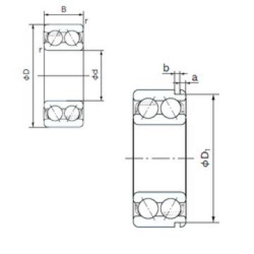 angular contact thrust bearings 5213AN NACHI