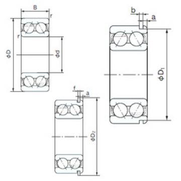 angular contact thrust bearings 5201ANR NACHI