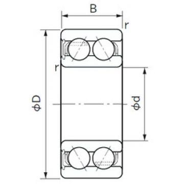 angular contact thrust bearings 5205ANS NACHI