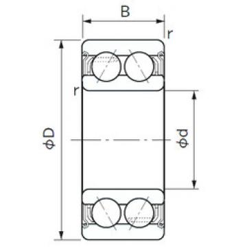 angular contact thrust bearings 5200AZZ NACHI