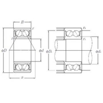 angular contact thrust bearings 5202SCZZ NTN