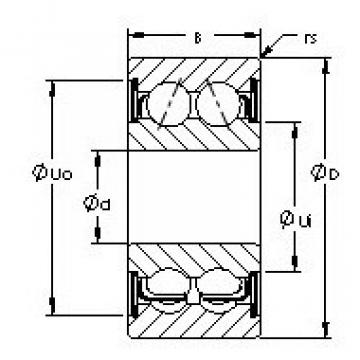 angular contact thrust bearings 5211ZZ AST