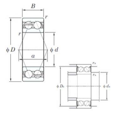 angular contact thrust bearings 5205 KOYO