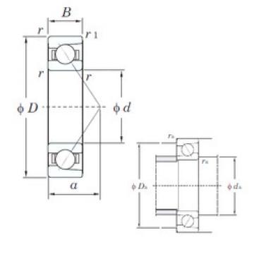 angular contact ball bearing installation 7304 KOYO