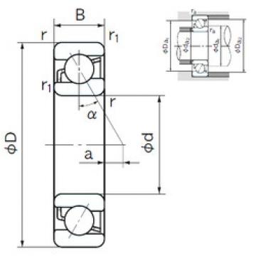 angular contact ball bearing installation 7303B NACHI