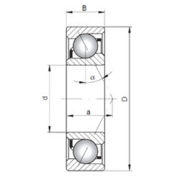 Angular Contact Ball Bearings 71914 C CX