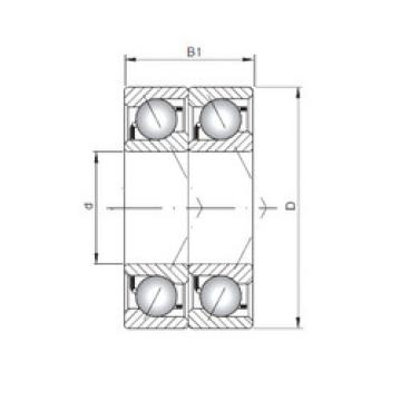 Angular Contact Ball Bearings 71904 CDT ISO