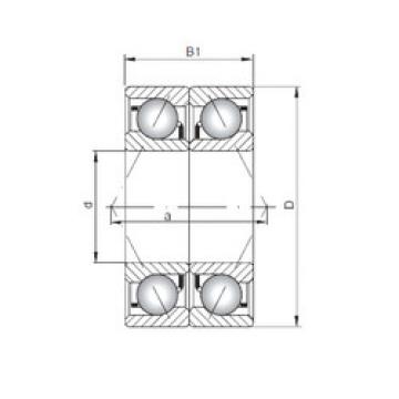 angular contact ball bearing installation 7302 ADB ISO