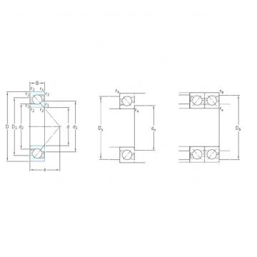 Angular Contact Ball Bearings 7212BECBP SKF