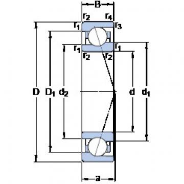 Angular Contact Ball Bearings 71906 CE/HCP4A SKF