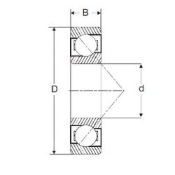 Angular Contact Ball Bearings 7208-B SIGMA