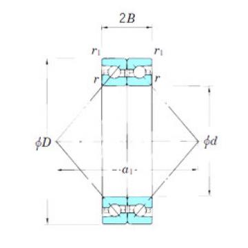 angular contact ball bearing installation ACT016BDB KOYO