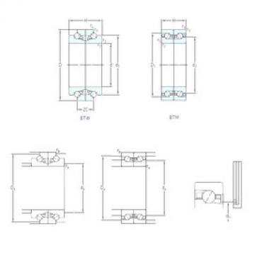 angular contact ball bearing installation BTM 65 ATN9/HCP4CDB SKF