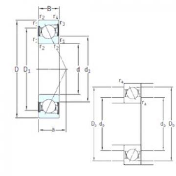 angular contact ball bearing installation E 208 /S 7CE3 SNFA