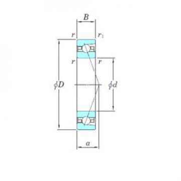 angular contact ball bearing installation HAR007CA KOYO