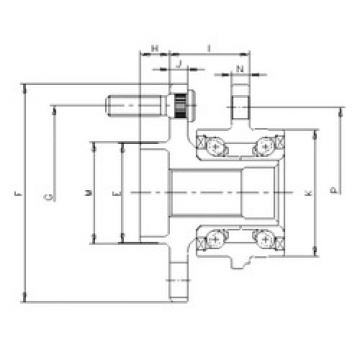 angular contact ball bearing installation IJ113006 ILJIN