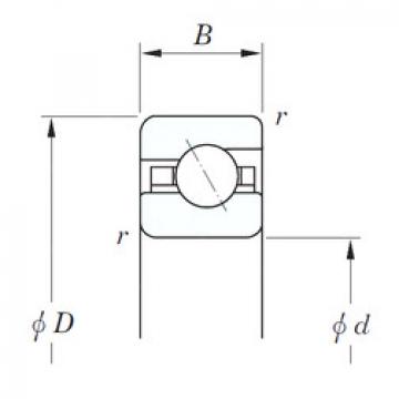 angular contact ball bearing installation KAA047 KOYO