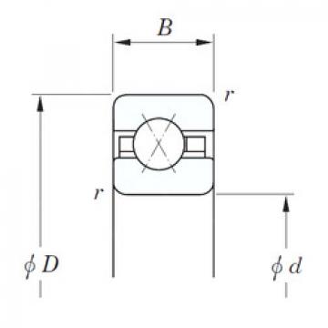 angular contact ball bearing installation KAX070 KOYO