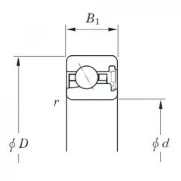 angular contact ball bearing installation KJA075 RD KOYO