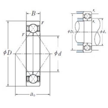 angular contact ball bearing installation QJ1016 NSK