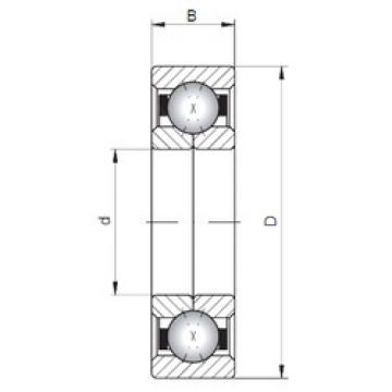 angular contact ball bearing installation QJ1013 CX