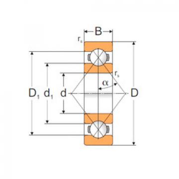 angular contact ball bearing installation QJ222M MPZ