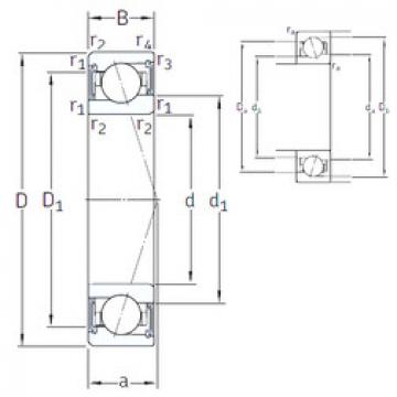 angular contact ball bearing installation VEB 100 /S 7CE3 SNFA