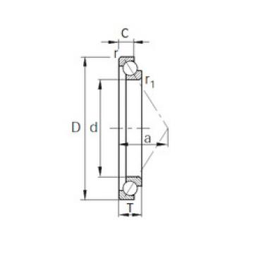 angular contact ball bearing installation SA0300h KBC