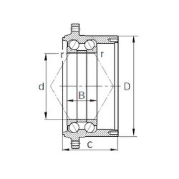 angular contact ball bearing installation SDA0107 KBC