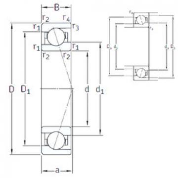 angular contact ball bearing installation VEB 110 /NS 7CE1 SNFA