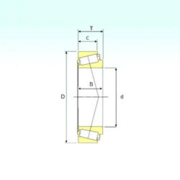 tapered roller bearing axial load LM361649A/LM361610 ISB