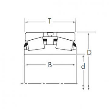 tapered roller bearing axial load 946D/932+Y9S-932 Timken