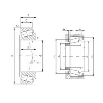 tapered roller bearing axial load K-JL69349/K-JL69310 ZVL