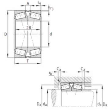 tapered roller thrust bearing 32228-A-N11CA-A250-300 FAG