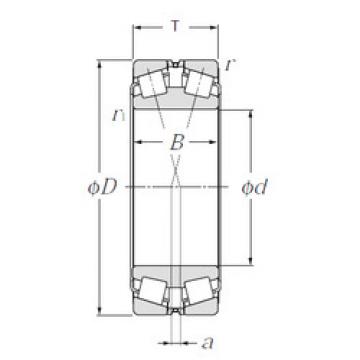 tapered roller thrust bearing 323064 NTN