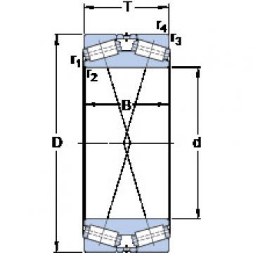 tapered roller dimensions bearings 331590 SKF