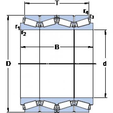 tapered roller bearing axial load BT4B 332610/HA1 SKF