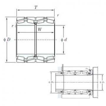 tapered roller dimensions bearings 37226 KOYO