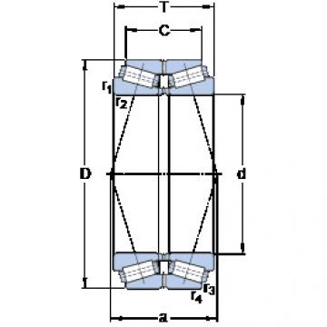 tapered roller bearing axial load BT2B 328304/HA4 SKF