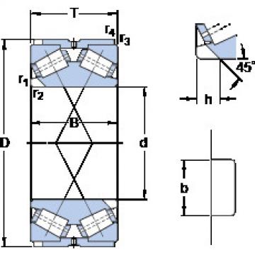 tapered roller bearing axial load BT2B 334045/HA3 SKF