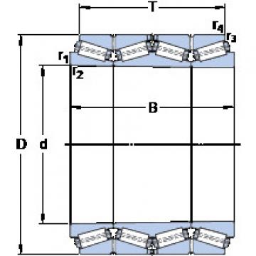 tapered roller bearing axial load BT4B 332571/HA4 SKF