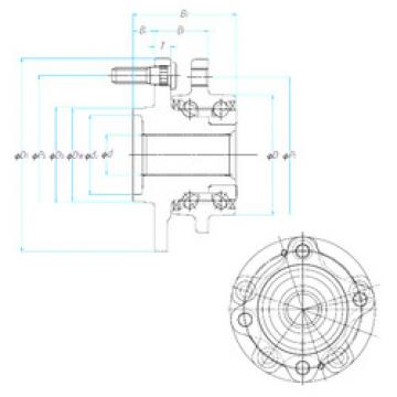 tapered roller bearing axial load ZA-/HO/62BWKH26D-Y01 NSK