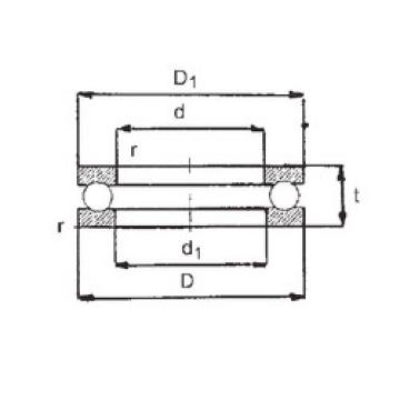 thrust ball bearing applications 0-9 FBJ