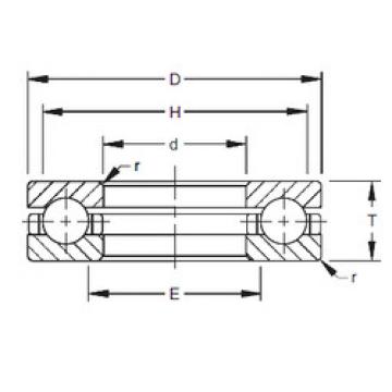 thrust ball bearing applications 110TVB472 Timken