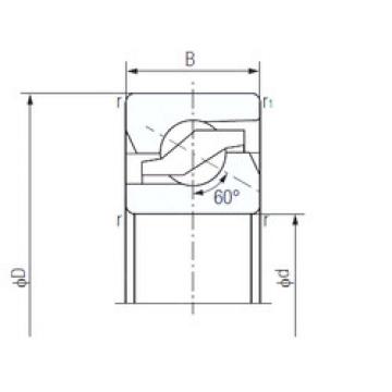 thrust ball bearing applications 20TAB04 NACHI