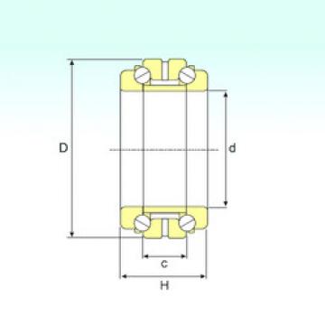 thrust ball bearing applications 234410 ISB