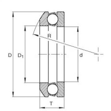 thrust ball bearing applications 4102 INA