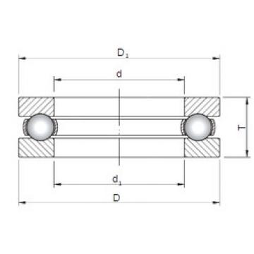 thrust ball bearing applications 51203 CX