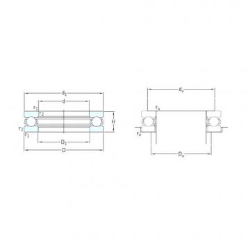 thrust ball bearing applications 51101 SKF